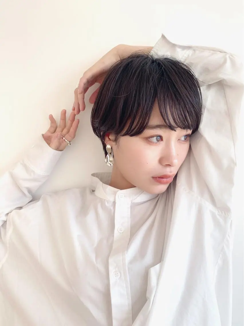 ショート くせ毛 ショートヘア ショートと髪質改善 達人⭐️村上将梧のヘアスタイル