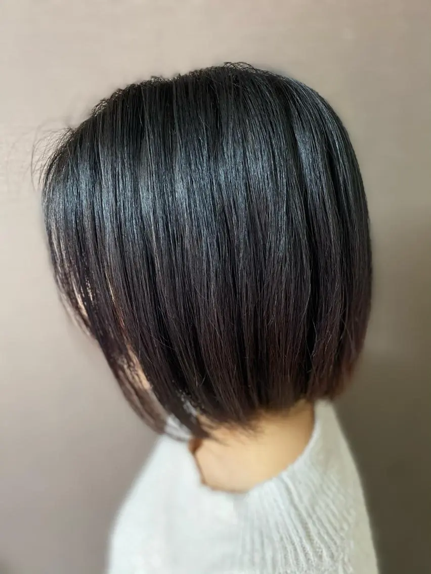 ミディアム くせ改善師 髪質改善師ゴトウのヘアスタイル