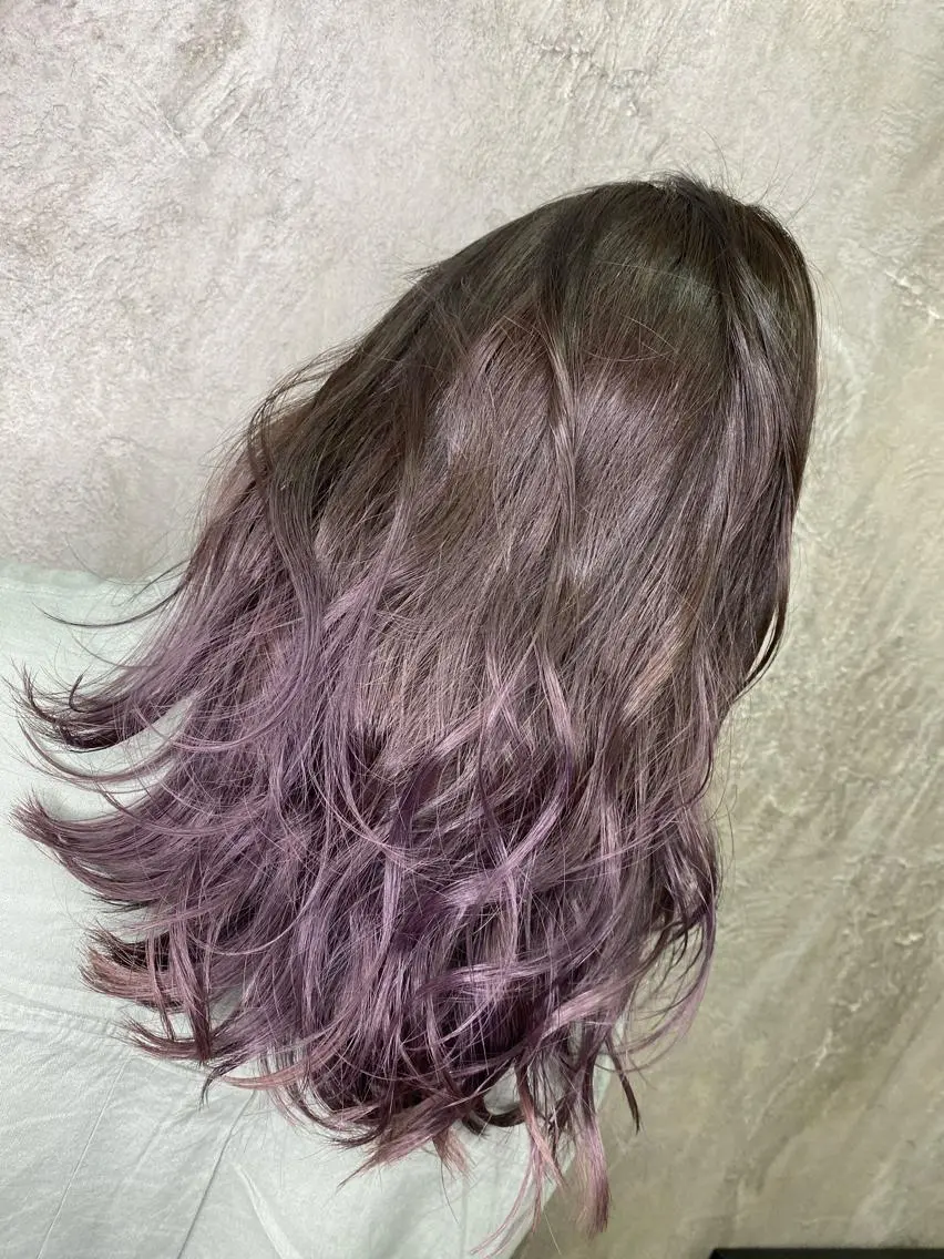ミディアム カラー 寺門 拓馬のヘアスタイル
