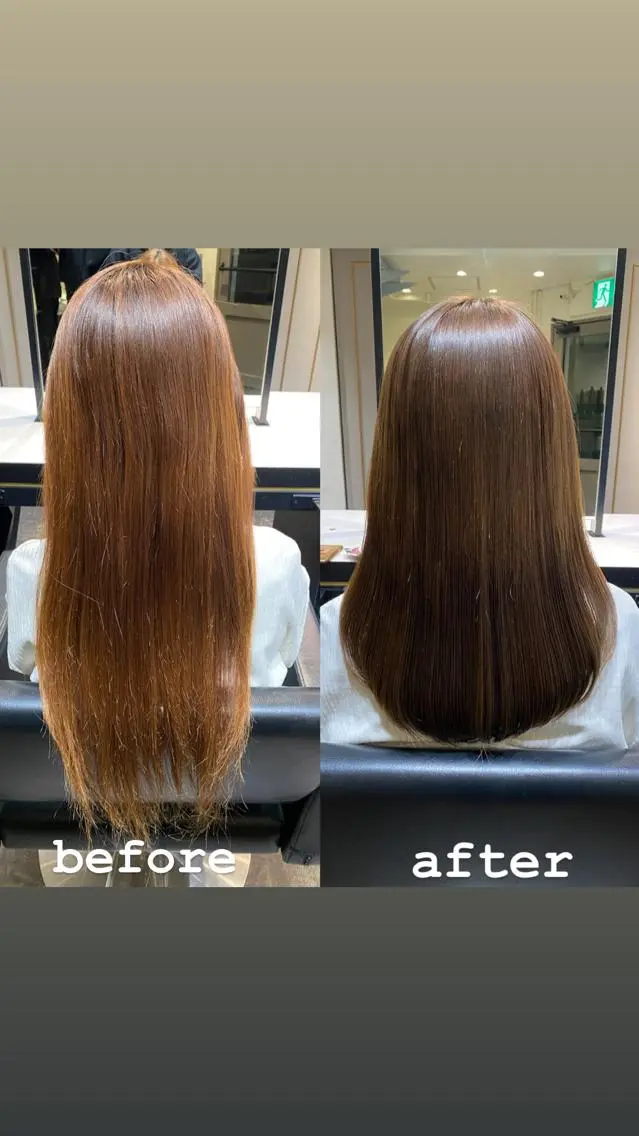 セミロング カラー 美髪×髪質改善 🖤Yukineのヘアスタイル