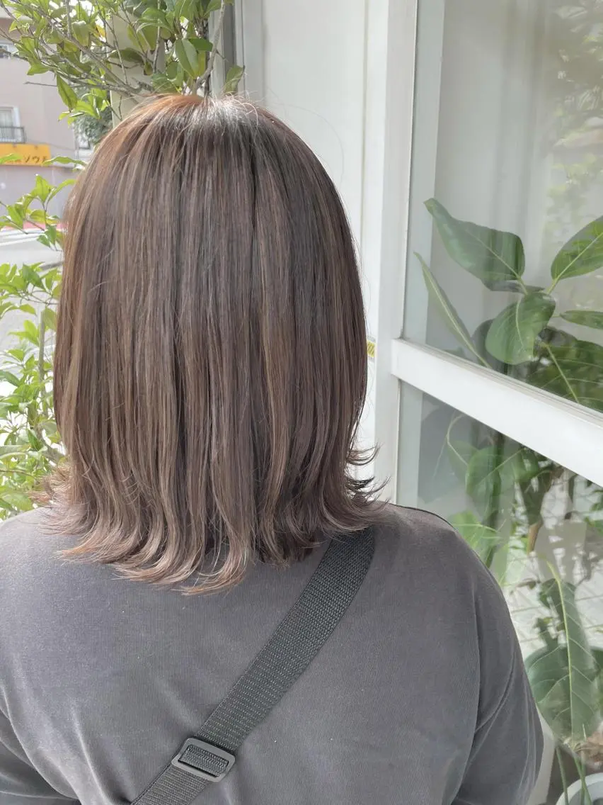 ショート カラー カット ヘアカラー 鴫原 亜弥のヘアスタイル