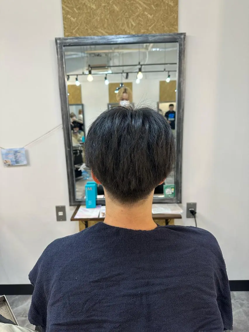 ショート メンズ カット メンズパーマ特化🏆 宮崎健人✨️のヘアスタイル