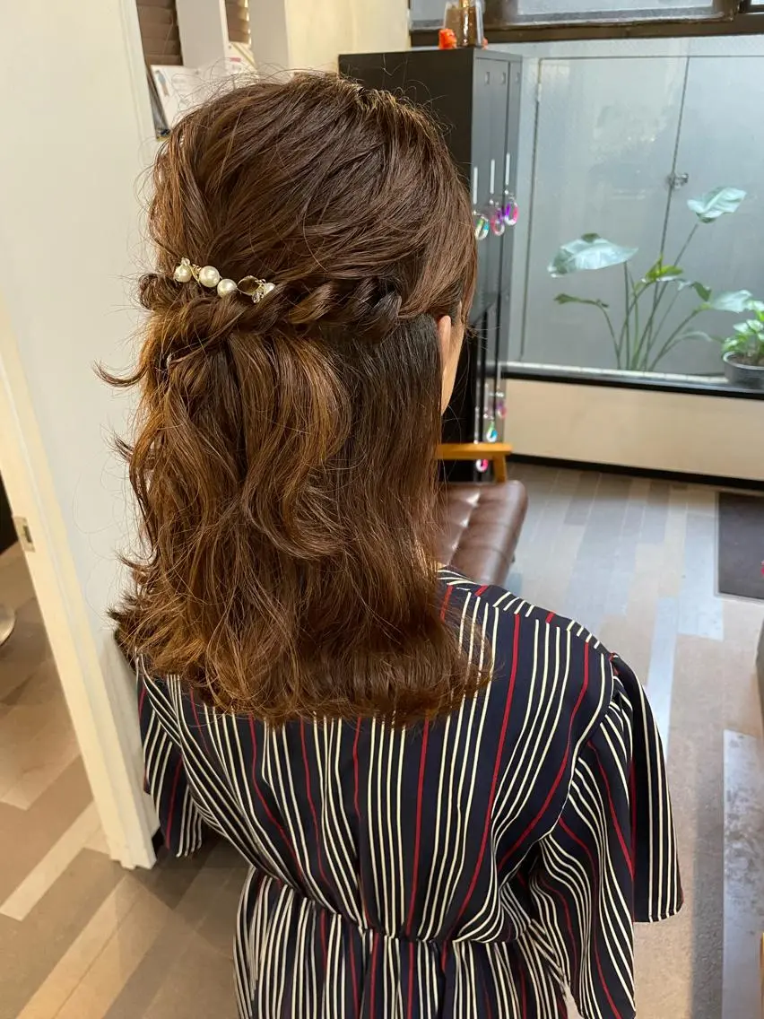 ミディアム ヘアアレンジ layer cut 店長/MIKUのその他イメージ