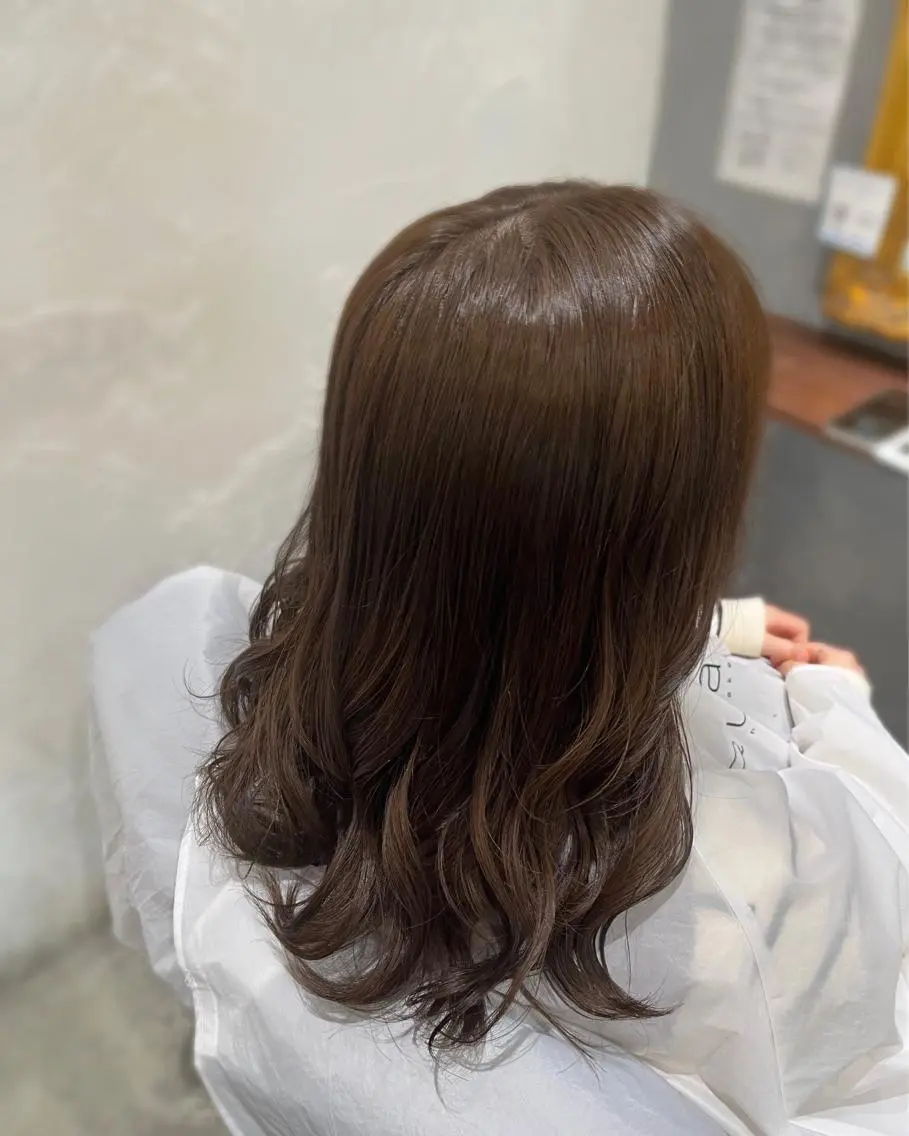 ロング カラー ブラウンカラー RuLaN AMIのヘアスタイル