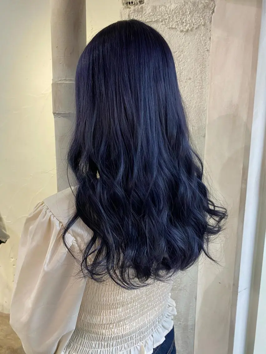 ロング カラー ブルーカラー ラベンダーカラー ヘアカラー ミニモお気に入り数 No.1宍戸雄弥のヘアスタイル