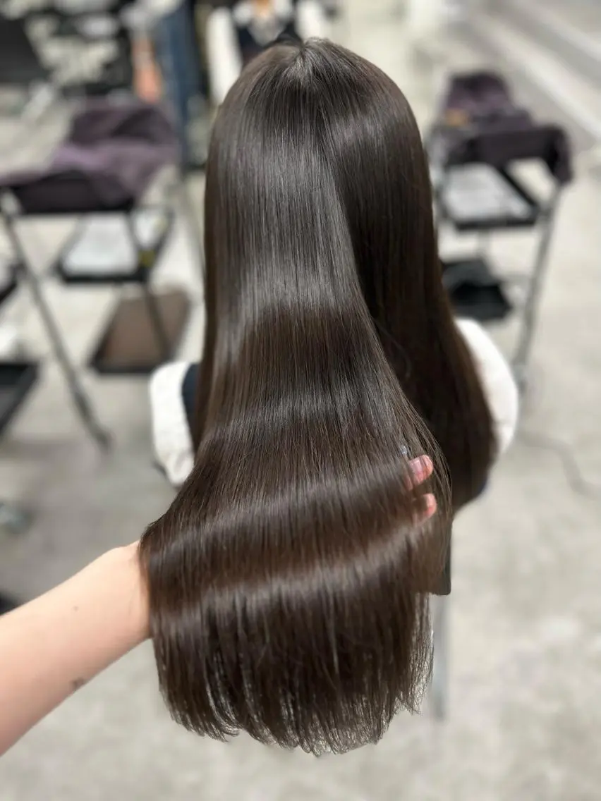 ロング カラー 🎀愛されピンク ラベンダー💜ゆいのヘアスタイル