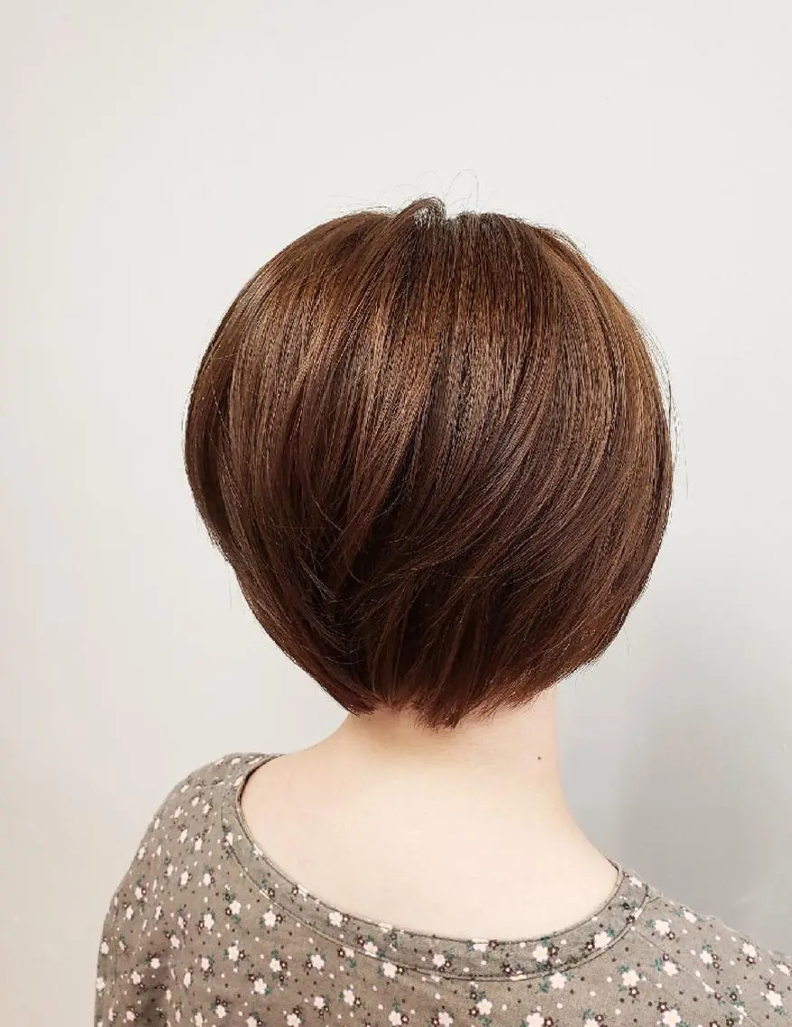 ショート ショートヘア 💜𝑳𝑼𝑵𝑨 🌻母良田愛美🌻のヘアスタイル