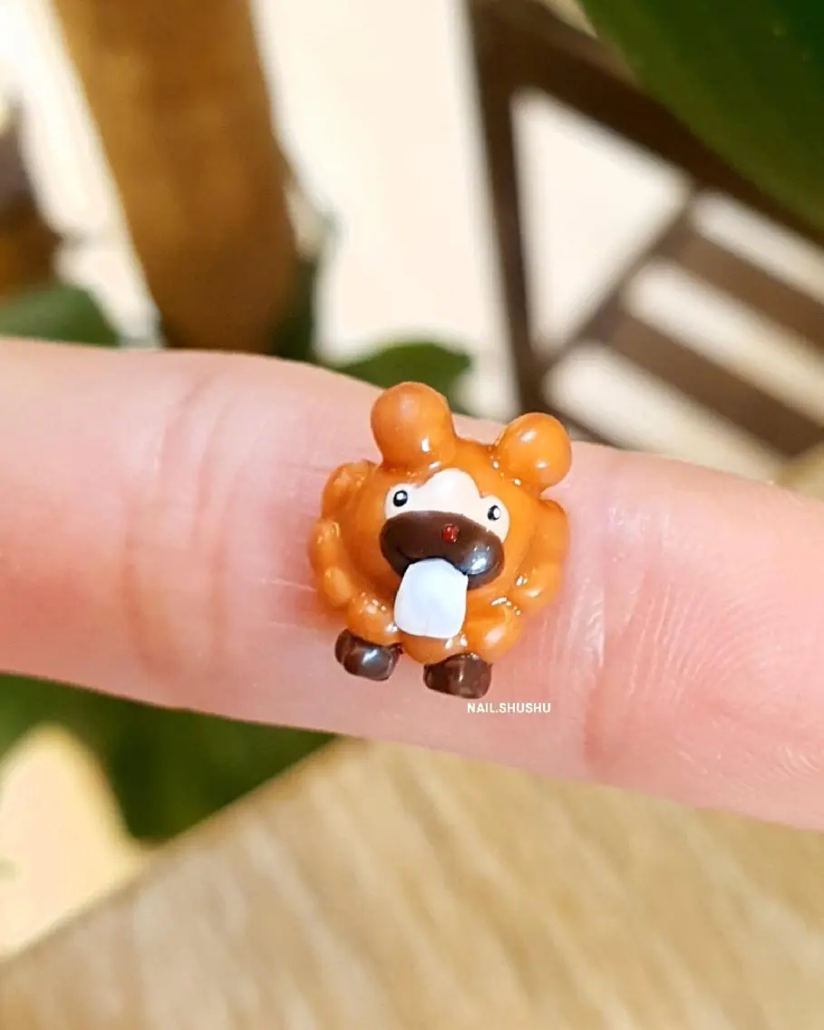 ネイル 持ち込み ニュアンスネイル シンプルネイル 冬ネイル 3dパーツ/流行り 👧shushu❤️のネイルデザイン