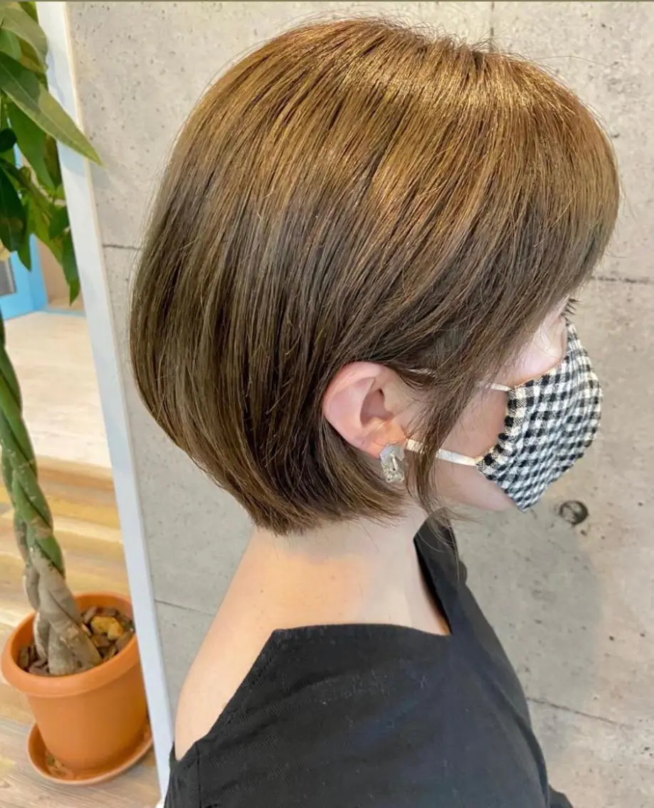 ショート カラー 似合わせhair🌼 misakiのヘアスタイル