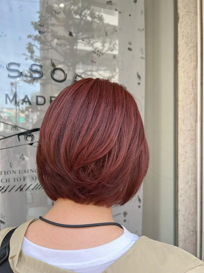 ショート カラー カット ヘアカラー haru .のヘアスタイル