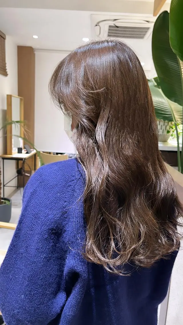 ロング ヘアカラー 和田 琉々香のヘアスタイル