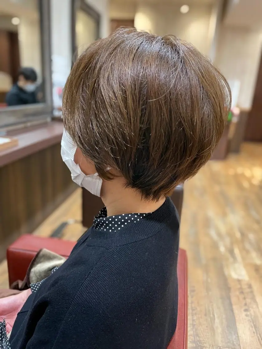ショート カット ヘアカラー トリートメント ヘッドスパ Amour二子玉川/ 髪質改善サロンのヘアスタイル
