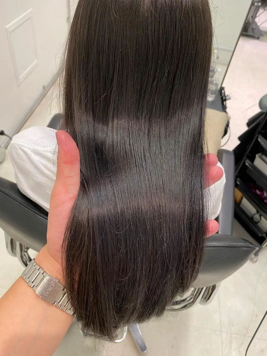 ロング トリートメント ヘアカラー トリートメント 似合わせ専門美容師 なかじまのヘアスタイル