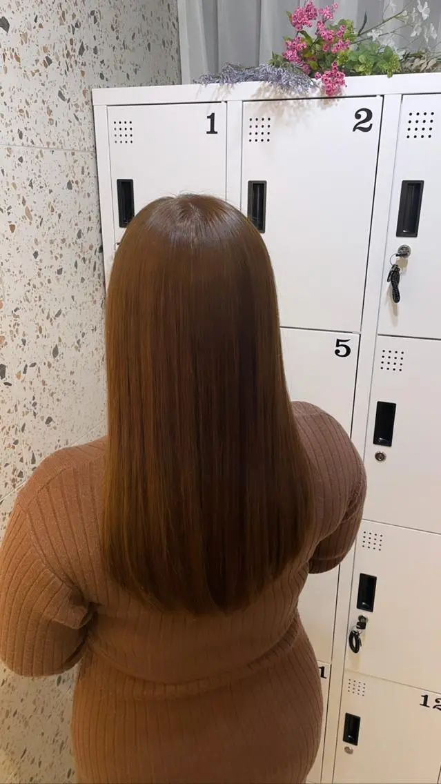 セミロング カラー ヘアアレンジ カット ヘアカラー トリートメント ヘッドスパ ヘアセット ♦️最強の似合わせ ♦️店長/高橋のヘアスタイル