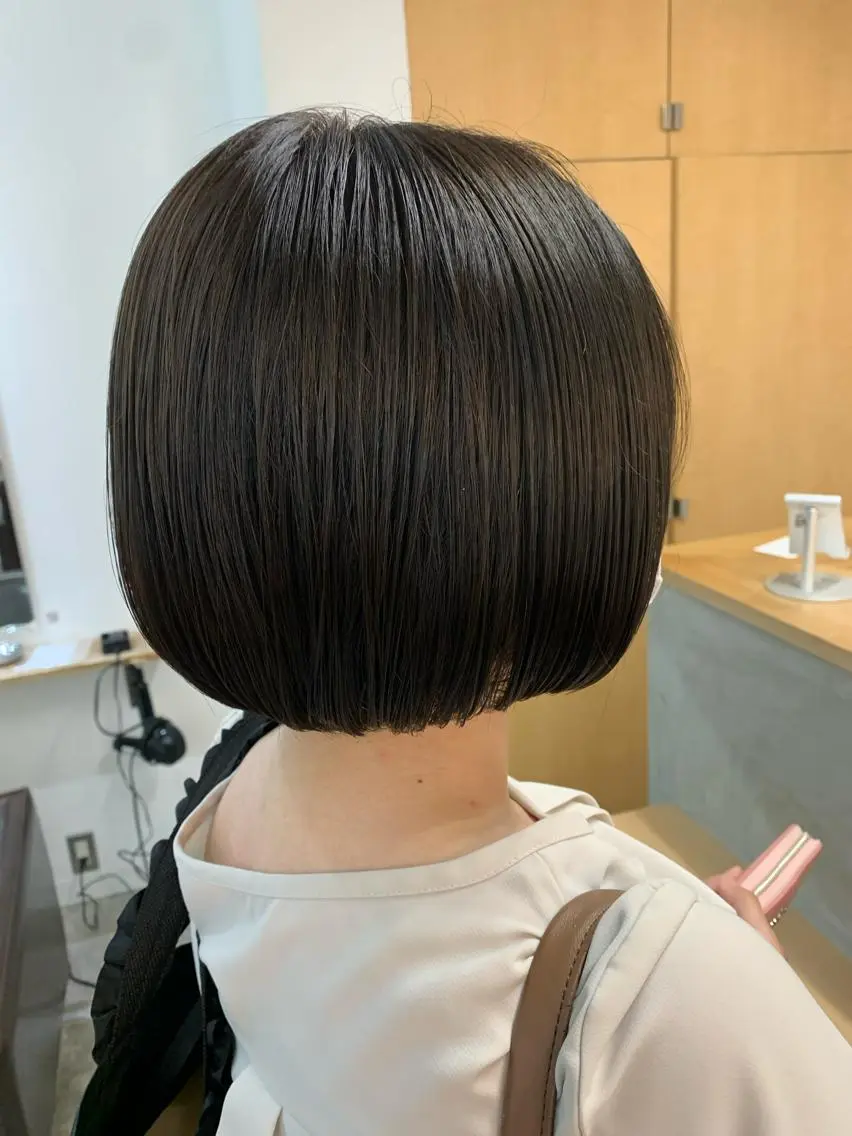ショート カラー ヘアカラー トリートメント 東のりか/ハイトーン ブリーチカラー/ボブのヘアスタイル