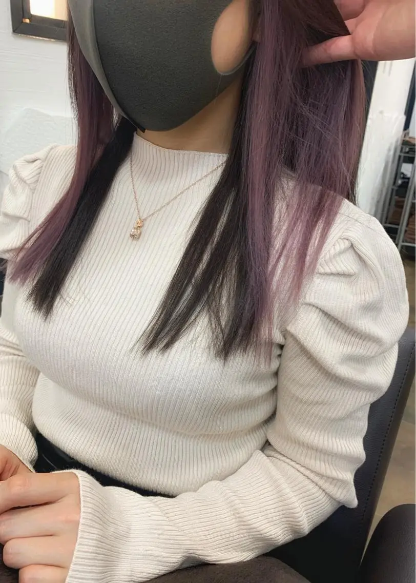 ミディアム カラー ヘアカラー トリートメント 矢野 晃平のヘアスタイル