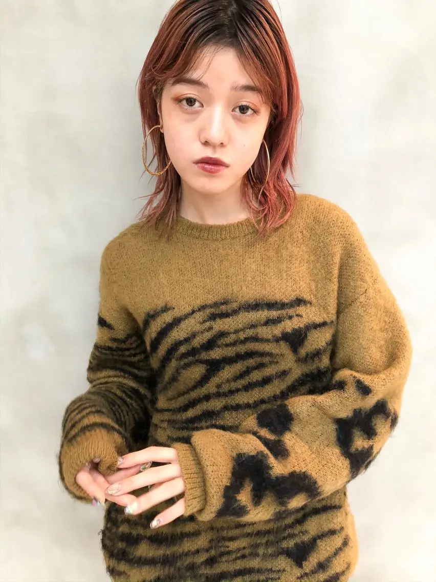 セミロング stylist　篠崎 憲一のヘアスタイル
