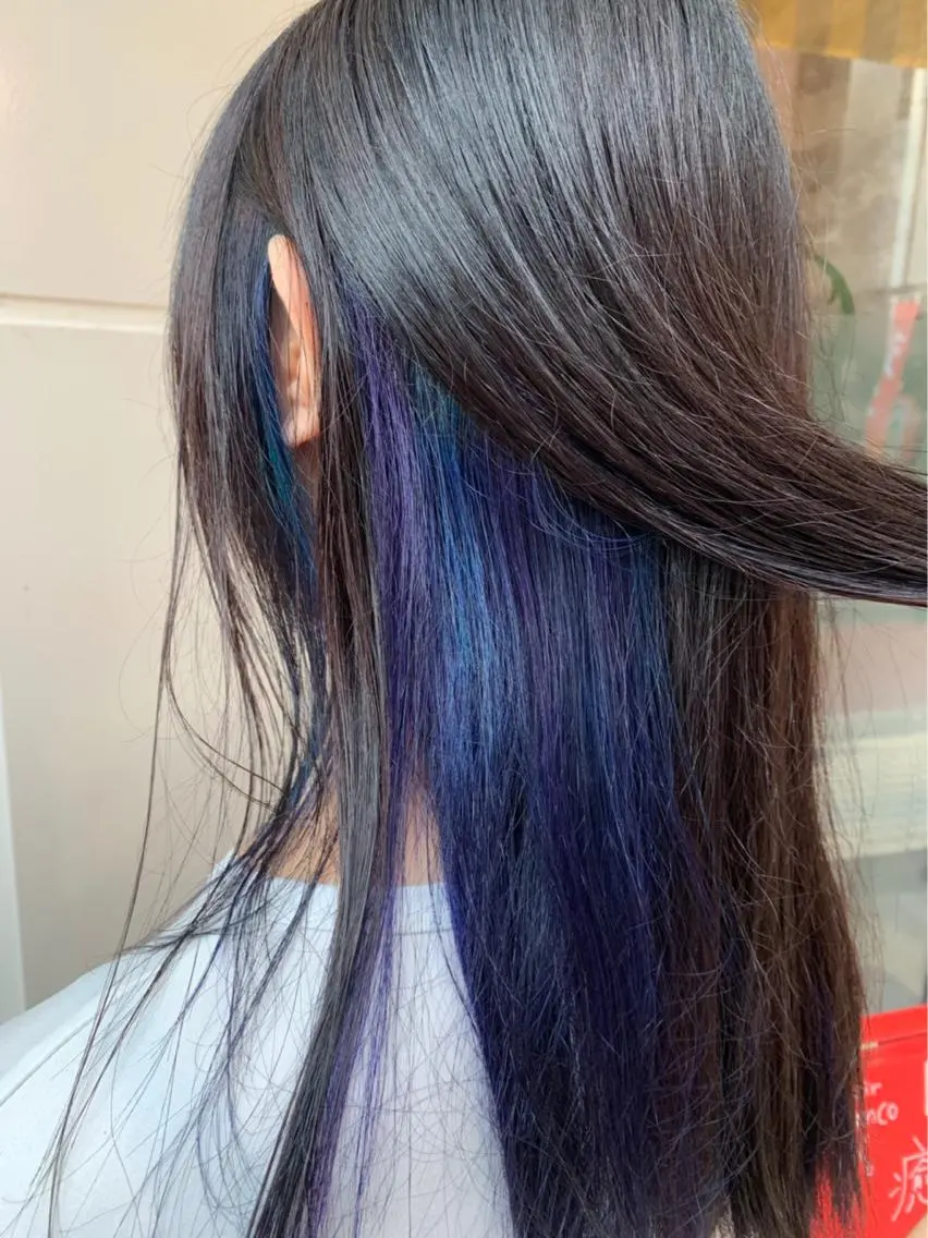 セミロング カラー Blanco Color&Careのヘアスタイル