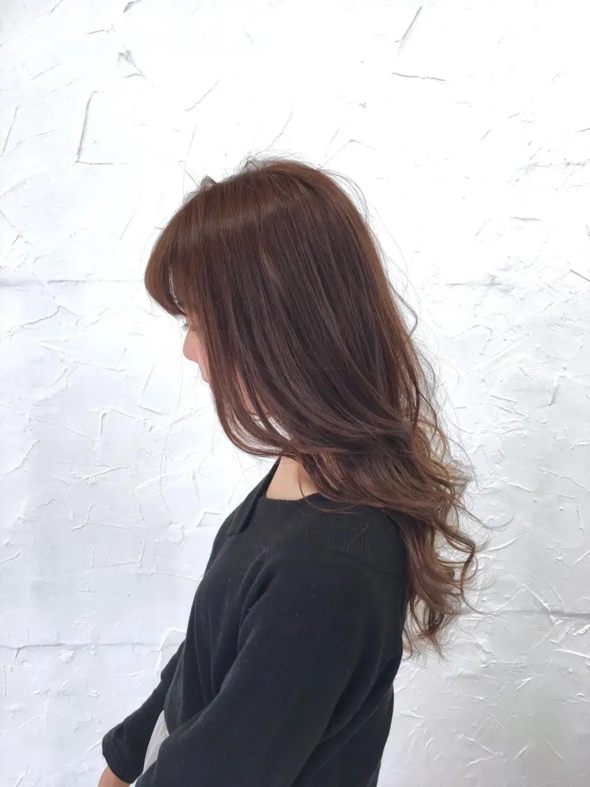 ロング ヘアアレンジ 脱!黒髪 ダブルカラー【上野】のヘアスタイル