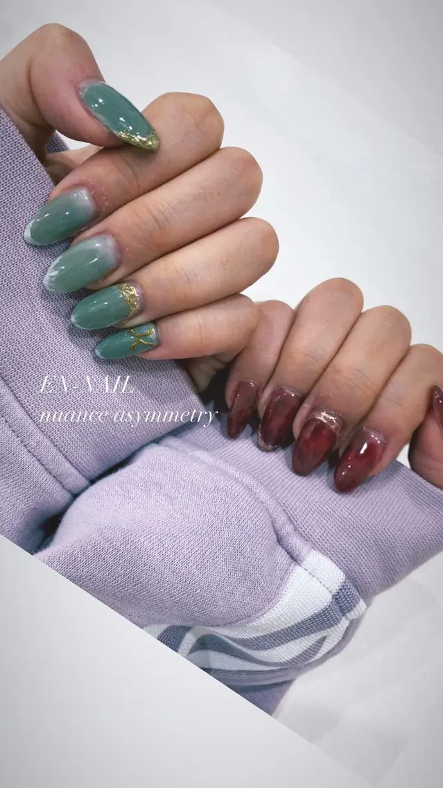 ネイル ハンドネイル EN_NAIL 野中本店Ayakaのネイルデザイン