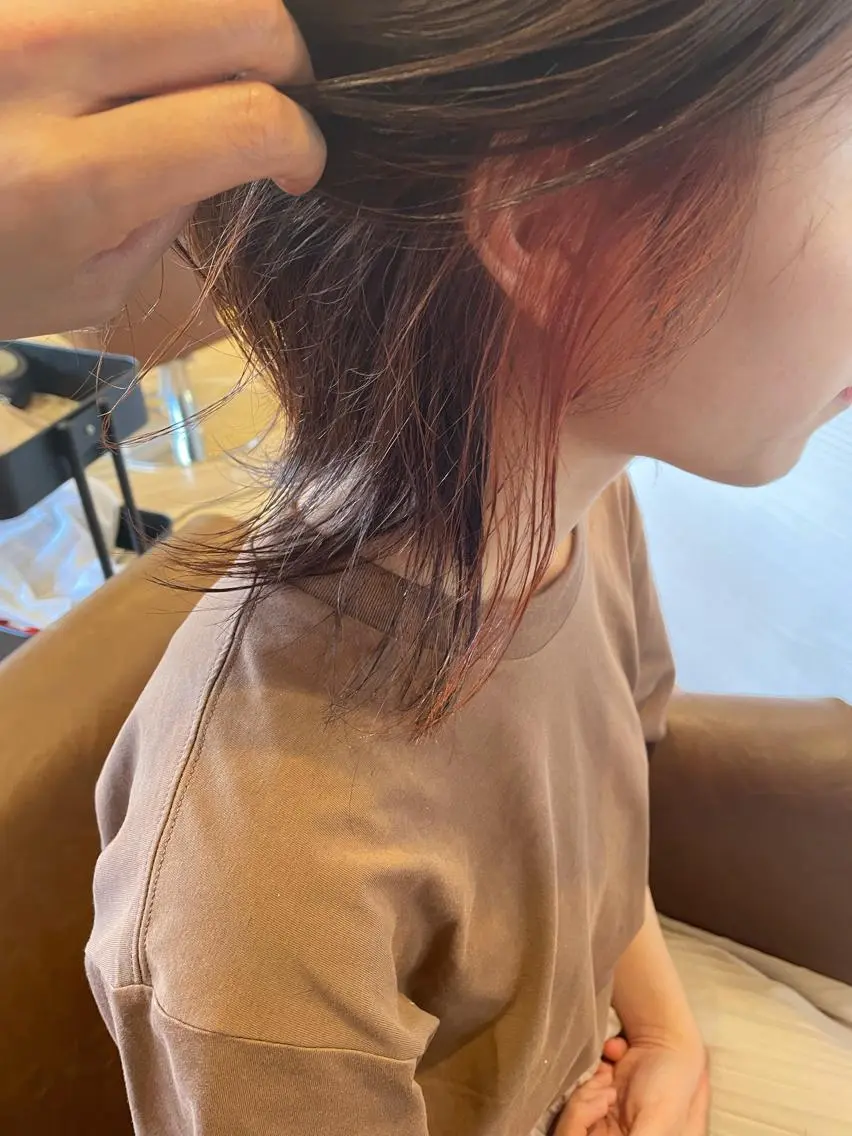 ミディアム ヘアカラー 北九州美容室 🕊️わかな✂︎のヘアスタイル