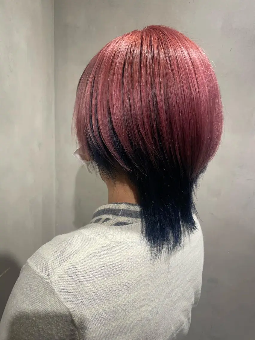 ミディアム カラー ヘアカラー hisano / ハイトーン・透明感のヘアスタイル