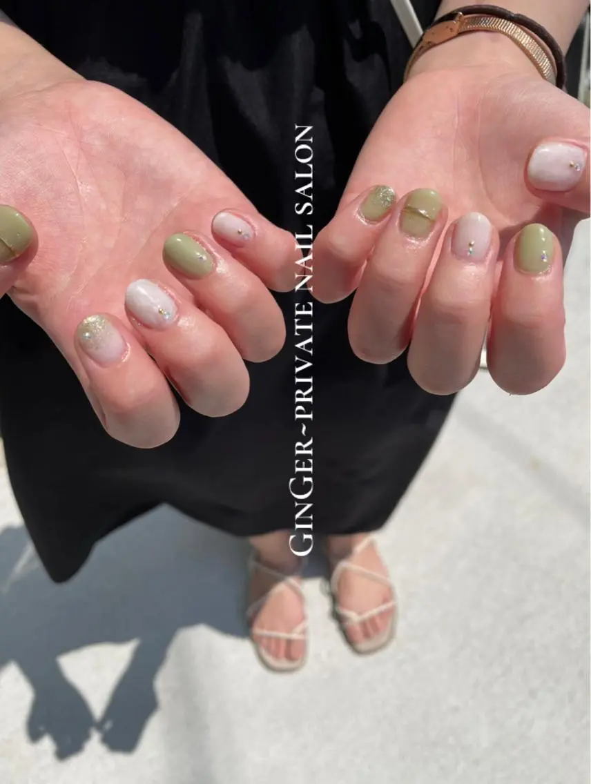 ネイル ginger nail&spaのネイルデザイン