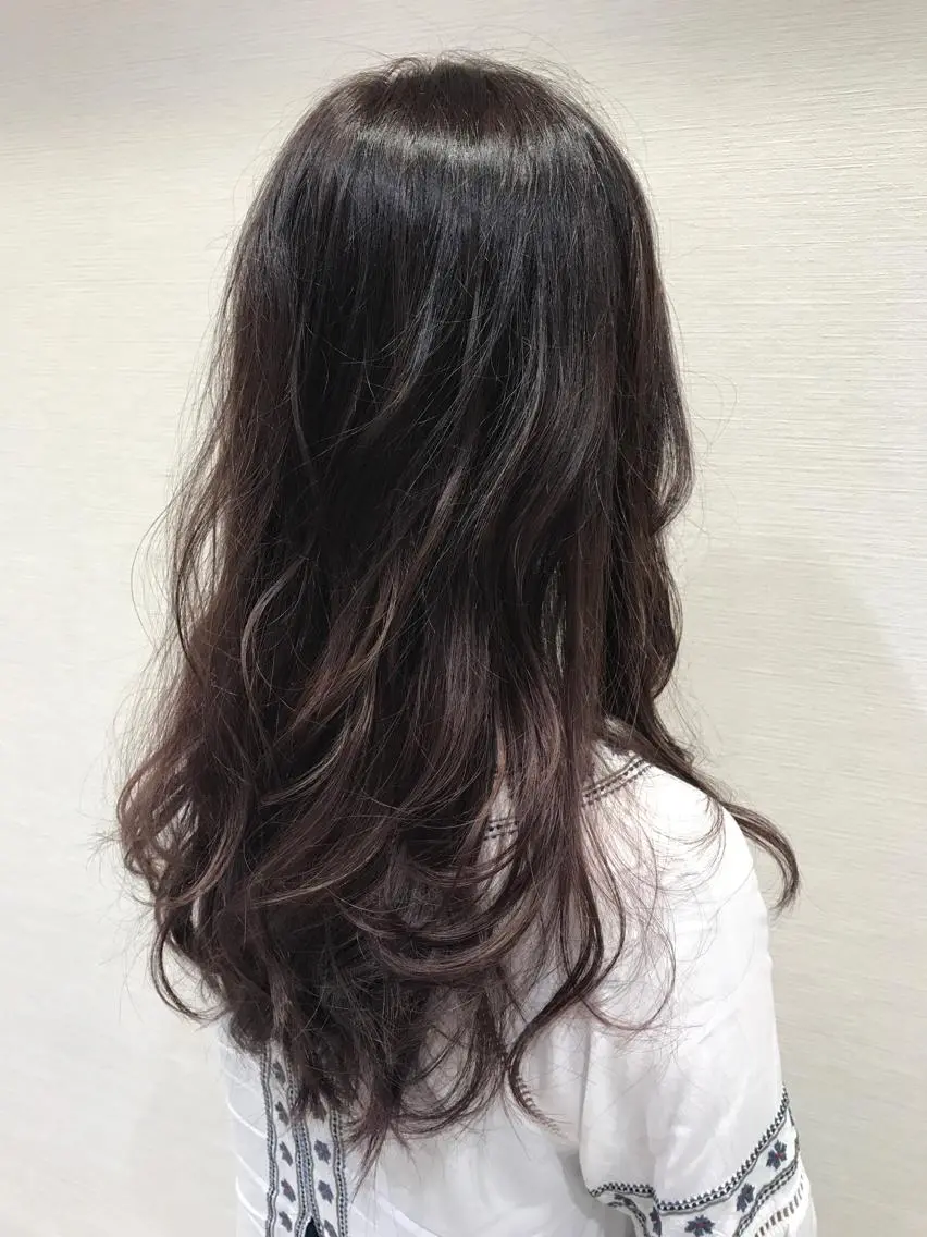 ロング カラー グラデーションカラー 【メンズ縮毛矯正】 田中秀斗のヘアスタイル