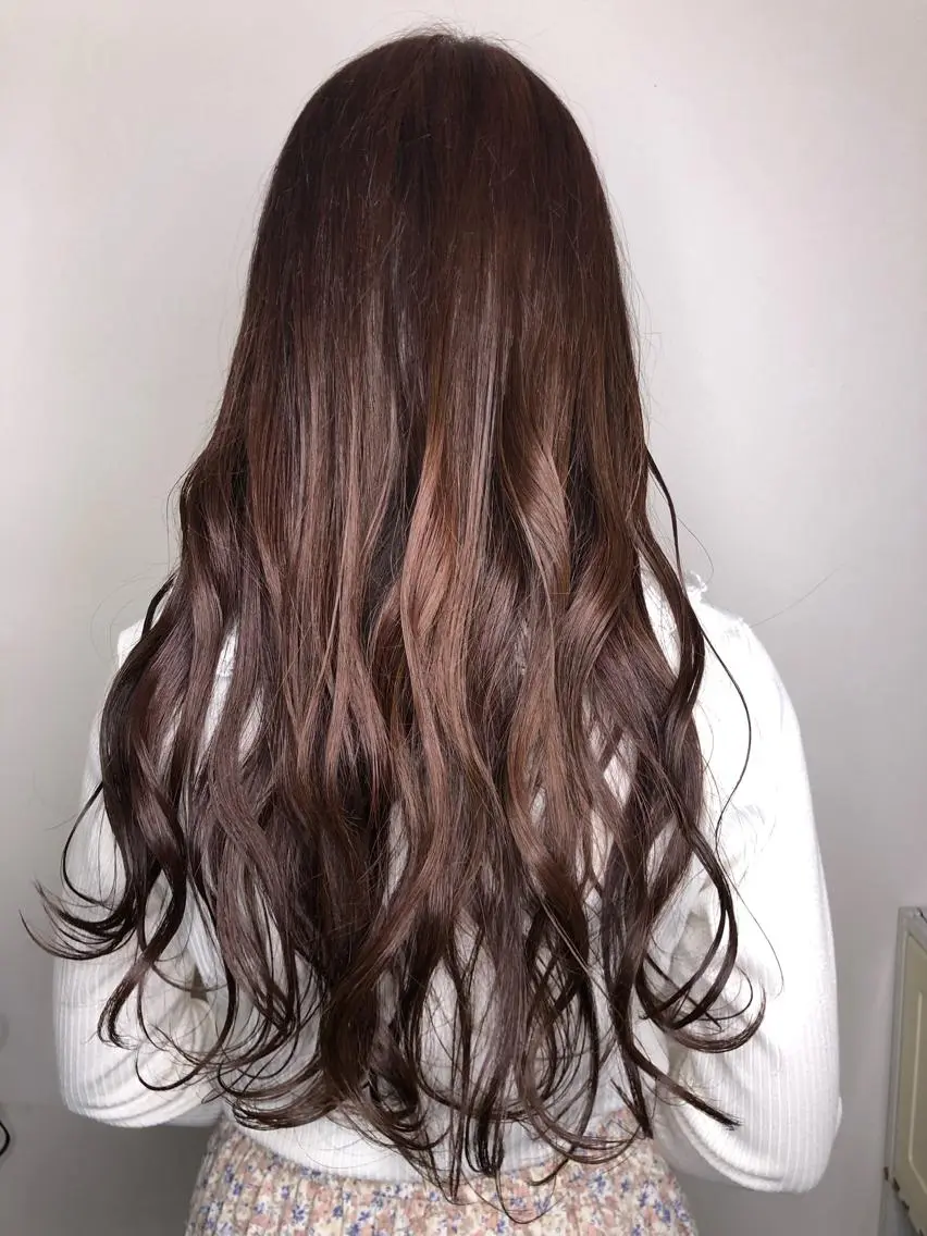 ロング カラー 艶髪職人 山本隼正のヘアスタイル
