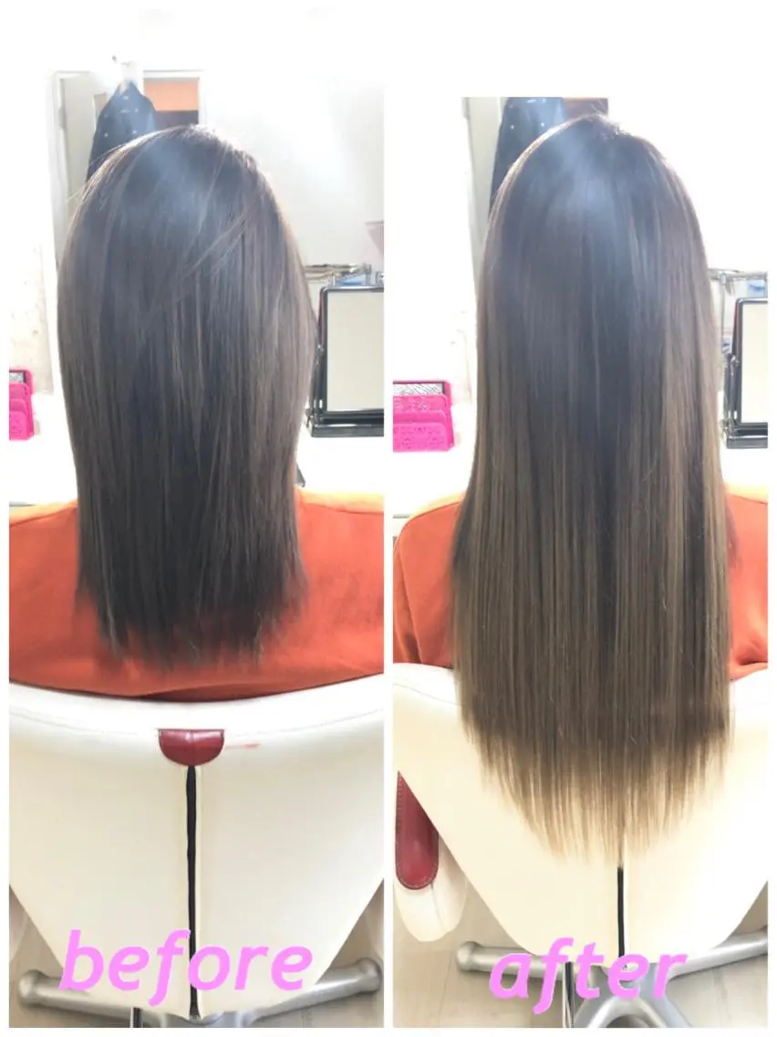 ロング エクステ 🌸ドレスアップ 心斎橋店🌸のヘアスタイル