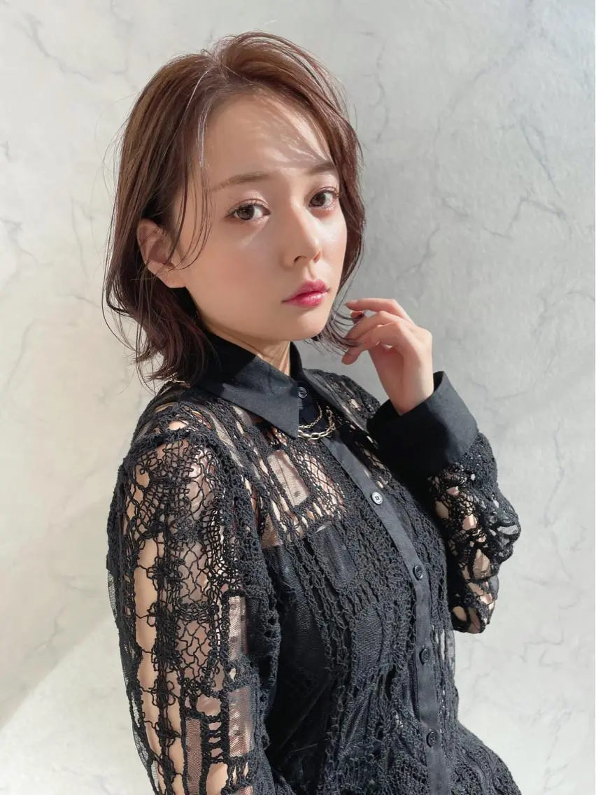 ショート ヘアカラー チダアキフミ Ash大森のヘアスタイル