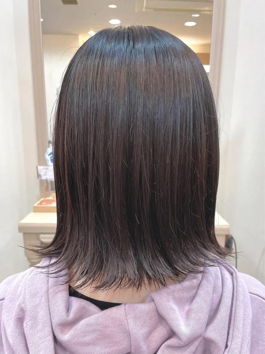 ショート ボブ 外ハネヘア メンズパーマ🌀/ 中村郁未のヘアスタイル