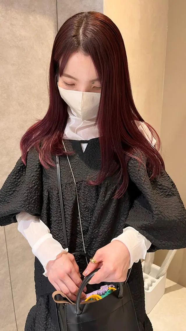セミロング カラー カット ヘアカラー トリートメント 大人girly🛋️ 🤍yukakoのヘアスタイル