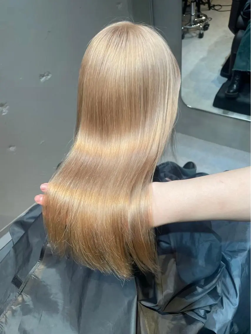 ロング カラー 🩵レイヤー✖︎ 髪質改善🩵リョウヤのヘアスタイル