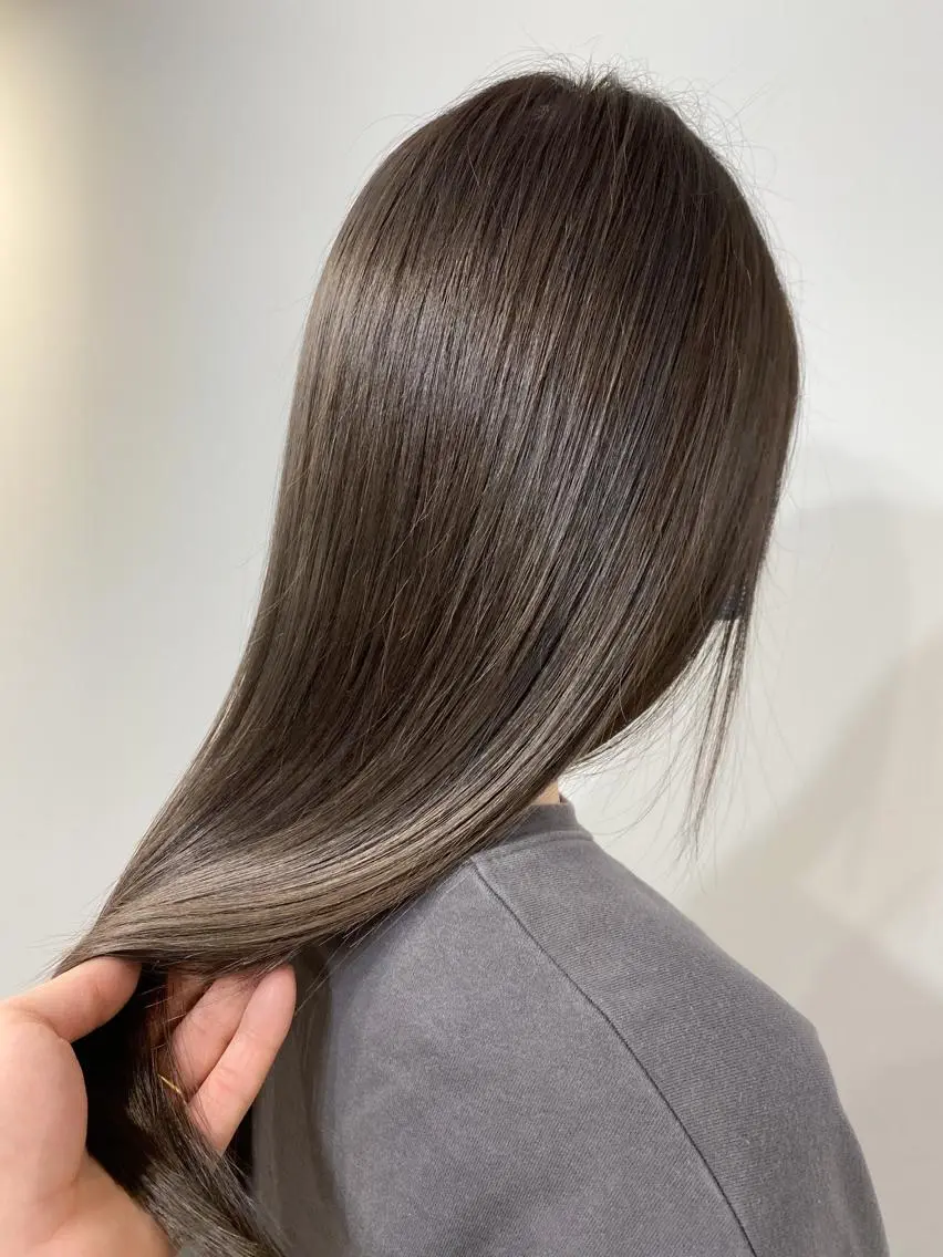 ロング カラー グレージュ トリートメント ヘアカラー トリートメント ミニモお気に入り数 No.1宍戸雄弥のヘアスタイル