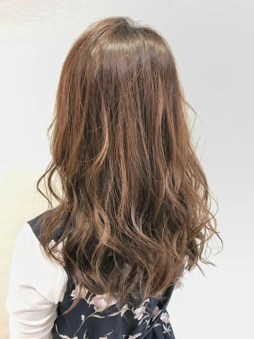 ロング カラー 【メンズ縮毛矯正】 田中秀斗のヘアスタイル