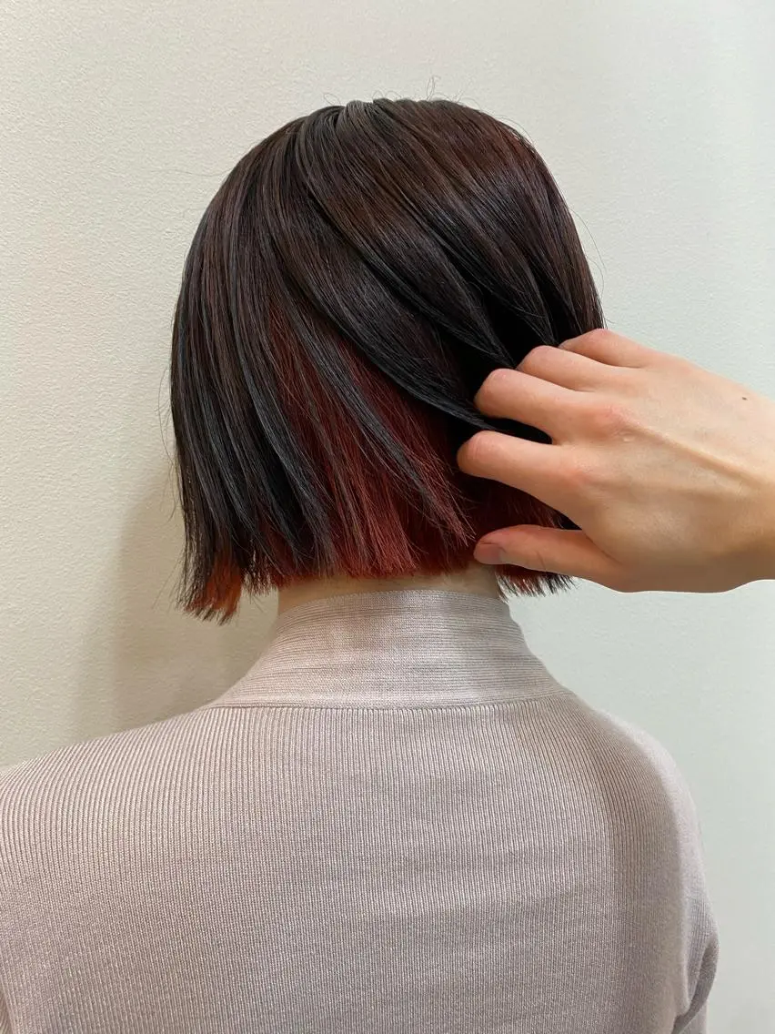 ショート カラー ヘアカラー ハイトーン/ボブ/ レイヤー💫カイセイのヘアスタイル