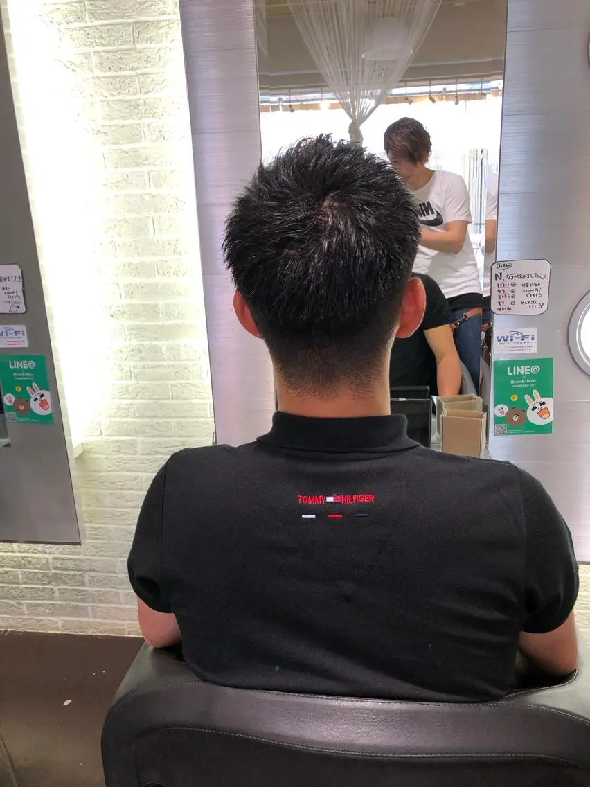 メンズ カット 西山 恵太郎のヘアスタイル