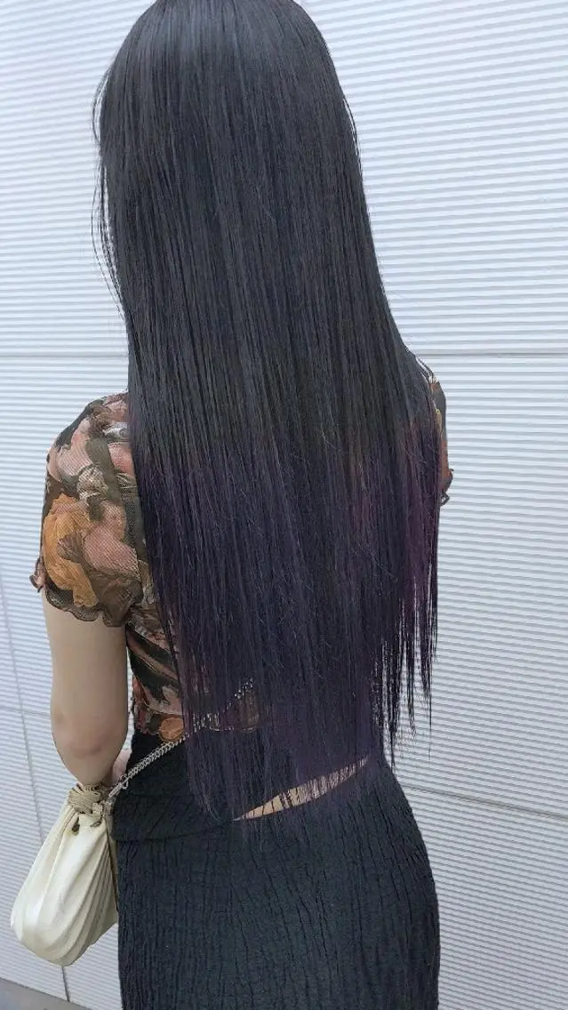 ロング カラー ヘアカラー トリートメント 🌼 AIKO🌼のヘアスタイル