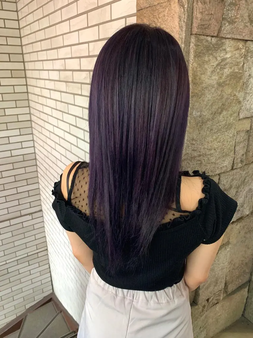 カラー ラベンダーカラー カット ヘアカラー オージュアソムリエ DAIKI⭐️のヘアスタイル