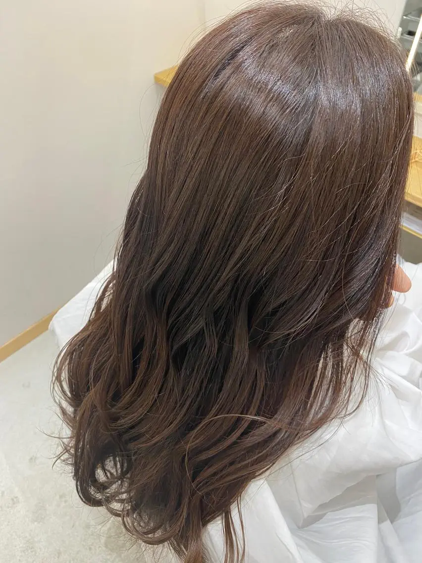ロング カラー 韓国好き🇰🇷 美容師MIKUのヘアスタイル