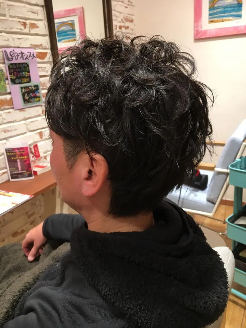 ショート メンズ ヘアカラー トリートメント YUSUKE ITOのヘアスタイル