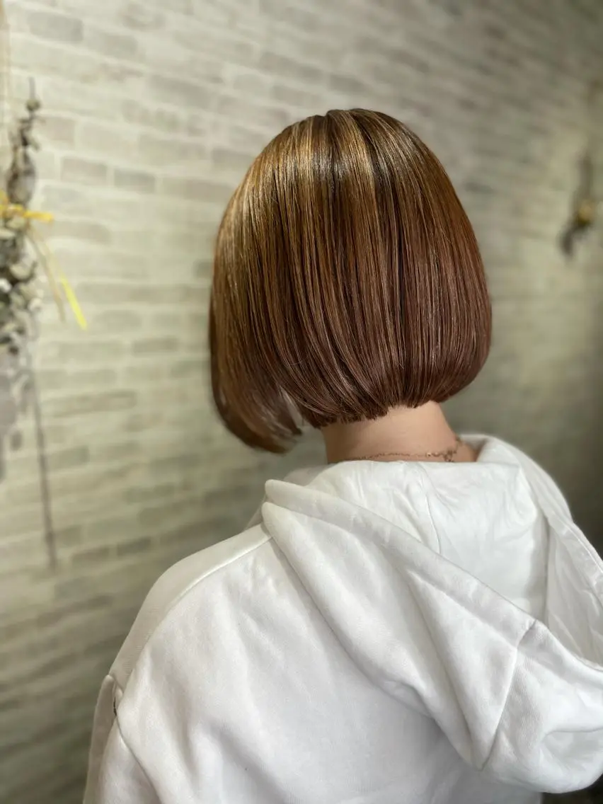 ショート カラー カット ヘアカラー トリートメント 平田 怜のヘアスタイル