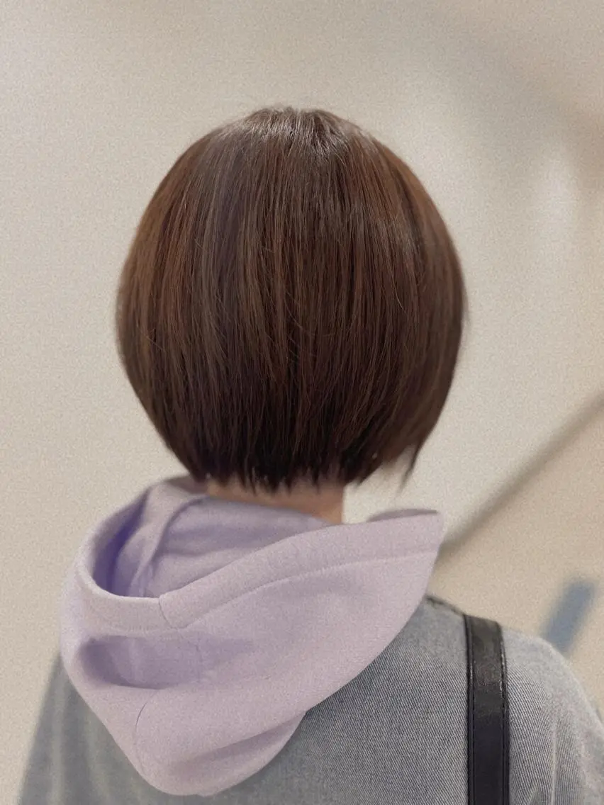 ショート カラー ショートボブ ボブ ショートヘア カット ヘアカラー トリートメント 千葉 たかしのヘアスタイル