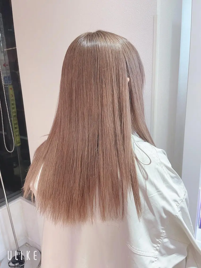 ロング カラー ブリーチ ロング ヘアカラー 店長福島成美/髪質 改善縮毛矯正/カラーのヘアスタイル