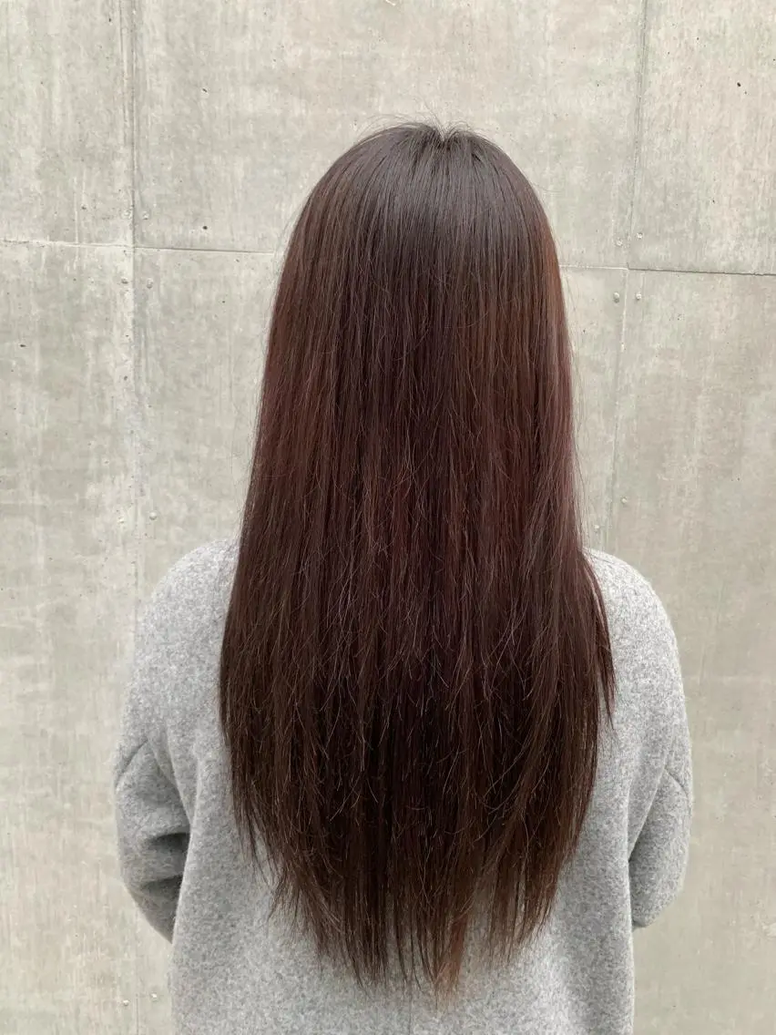 ロング カット ヘアカラー トリートメント ヘアセット モテ髪提案します💕 髪質改善宗一郎のヘアスタイル