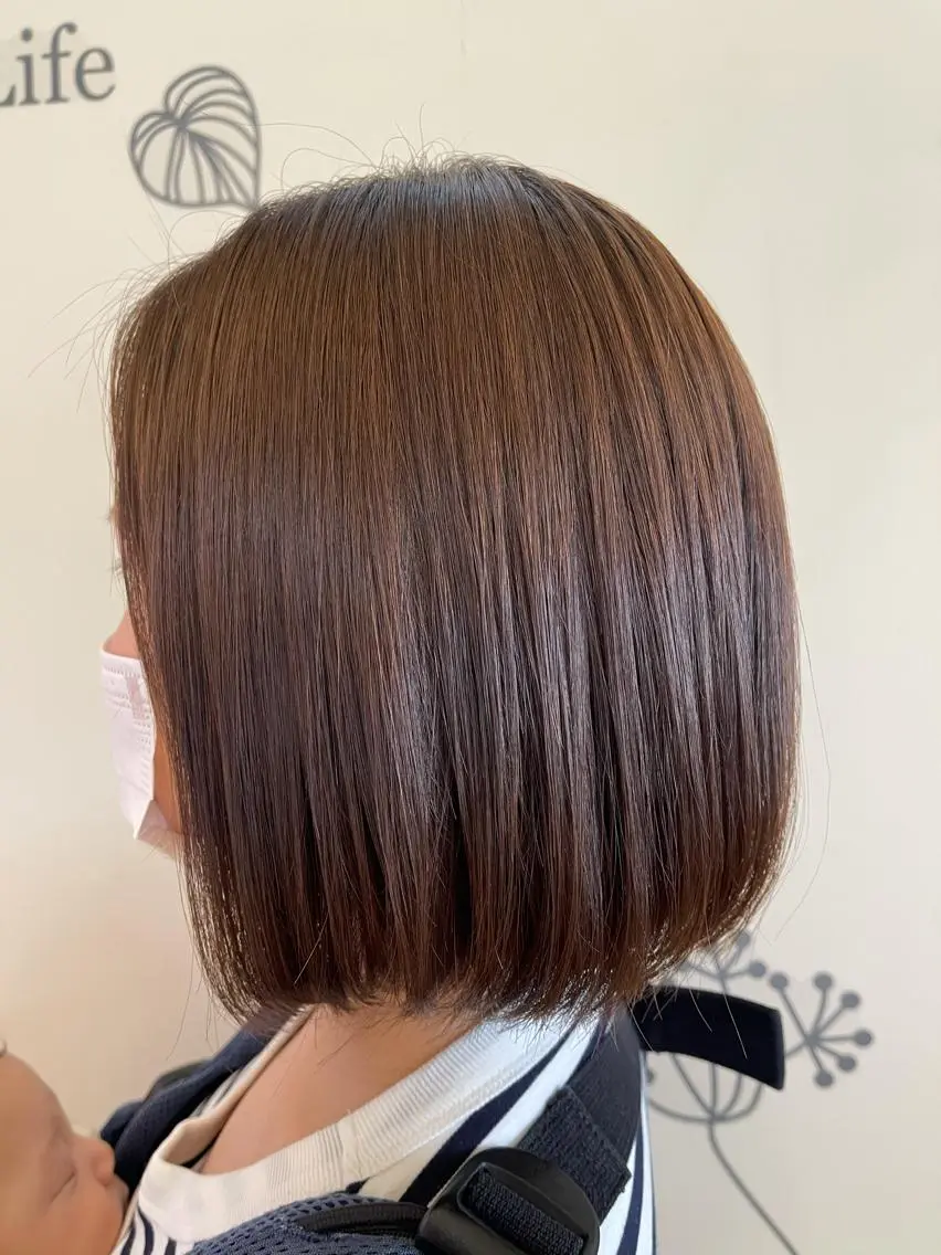 ショート 縮毛矯正 トリートメント 梶谷 和希のヘアスタイル