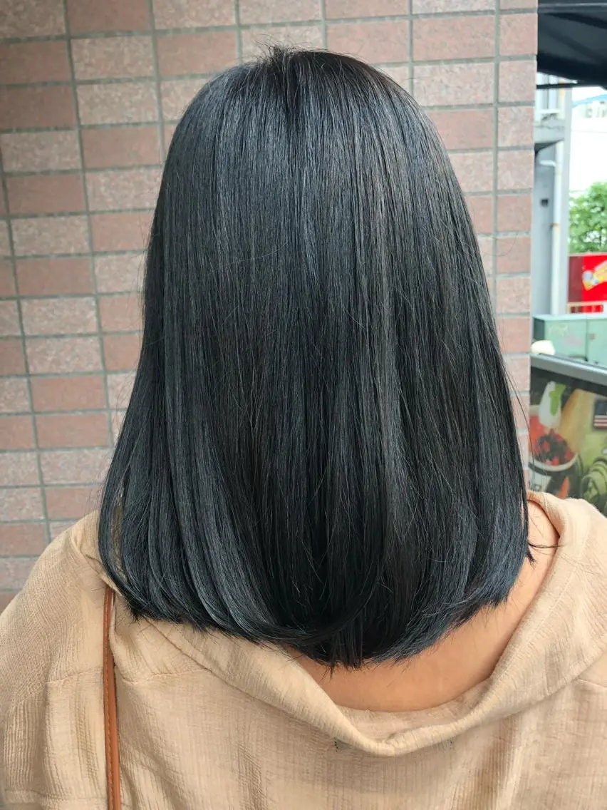ショート ヘアカラー トリートメント 縮毛矯正の達人 ☆　松本のヘアスタイル