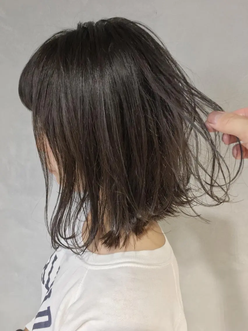ショート カラー 透明感カラー ハイライトカラー ハイライト 岡邉 隆太のヘアスタイル