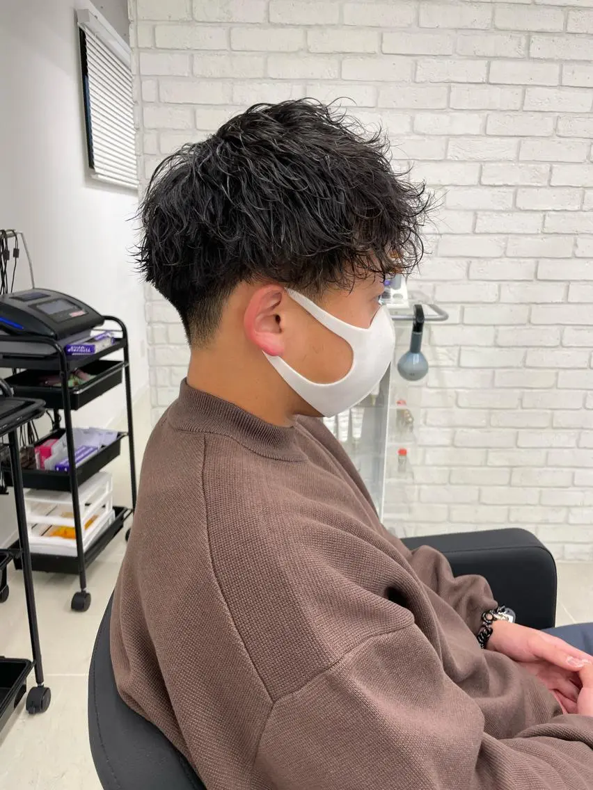 ショート カラー パーマ ヘアアレンジ メンズ 🔥メンズ特化🔥 木村 祐太のヘアスタイル